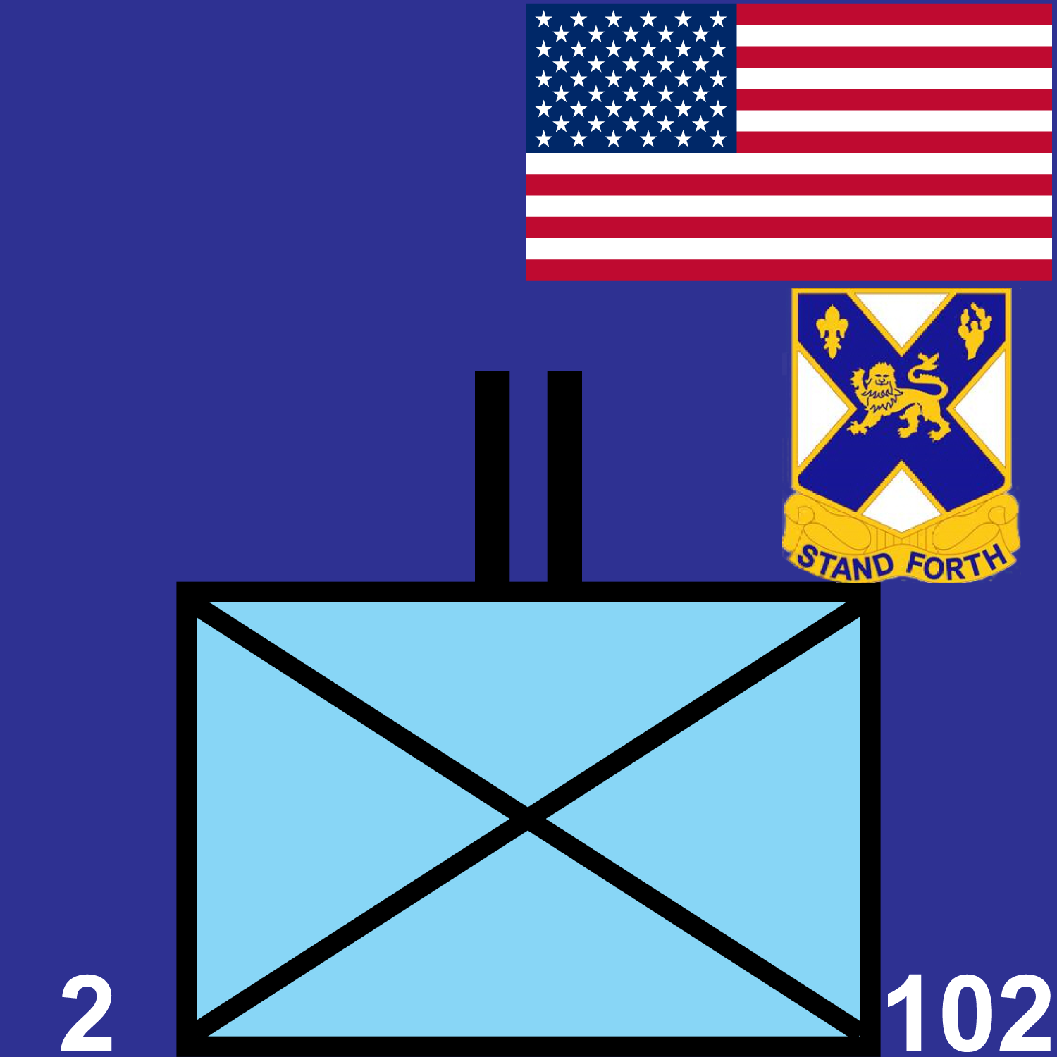 2d Battalion, 102nd Infantry Regiment icon